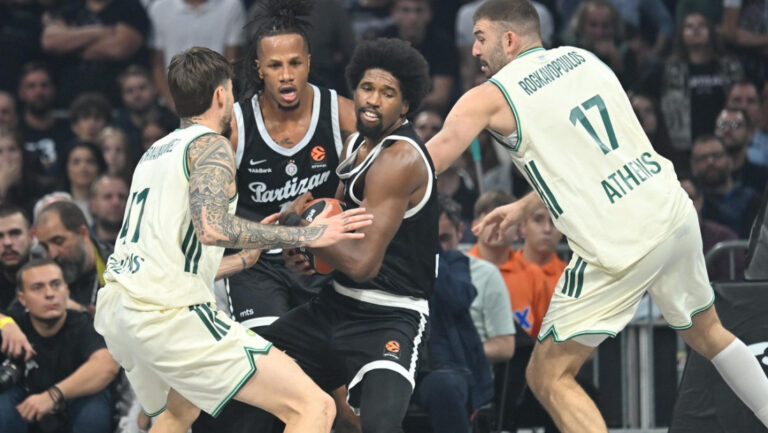 Obradovićev Panatinaikos ubedljiv: Partizan bez šansi protiv Grka